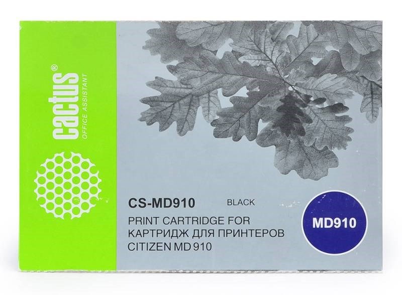 Картридж Cactus CS-MD910 матричный черный для Citizen MD-910