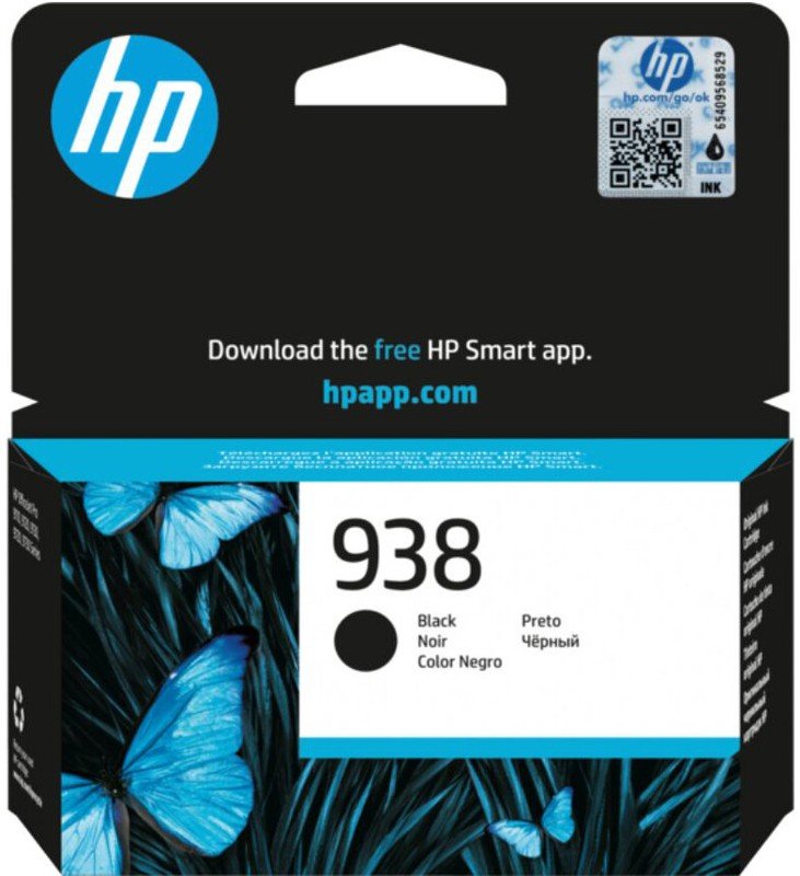 Картридж HP 4S6X8PE Cartridge Ink 938 Black