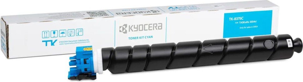 Картридж лазерный Kyocera TK-8375C (1T02XDCNL0) голубой (20000стр.) для Kyocera TASKalfa 3554ci 3554