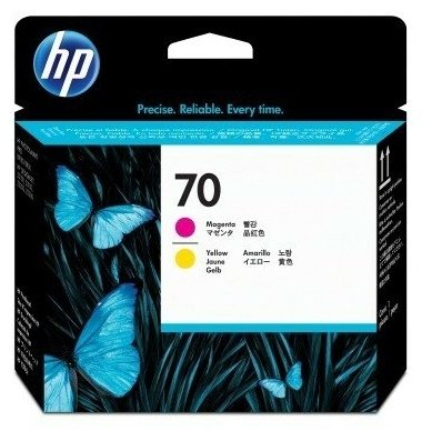 Картридж струйный HP C9406A пурпурный/желтый печатающая головка для HP DJ Z2100/Z3100/PS Pro B9100