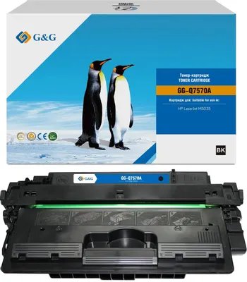 Картридж лазерный G&G GG-Q7570A Q7570A черный (15000стр) для HP LJ M5035
