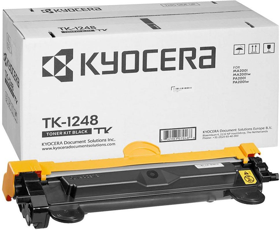 Картридж лазерный Kyocera TK-1248 1T02Y80NL0 черный (1500стр) для Kyocera PA2001/PA2001W