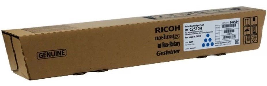 Картридж лазерный Ricoh IM C2510H C 842564 голубой 18000стр для Ricoh IM C2010, C2510