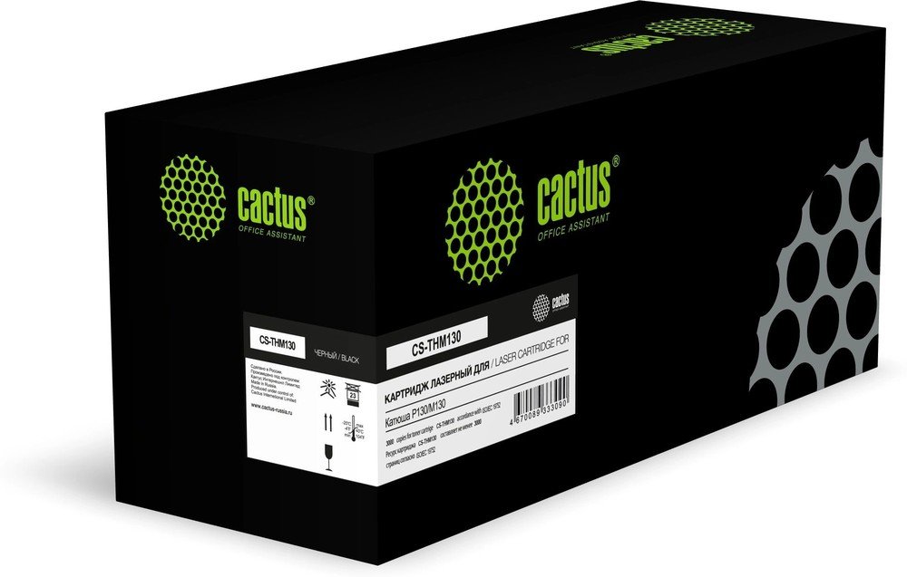 Картридж лазерный Cactus CS-THM130 THM130 черный (3000стр) для Катюша P130/M130