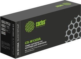 Картридж лазерный Cactus W1335A (CS-W1335A) black ((7400стр.) для HP LJ MFP M438n/M438dn/M438nda/M442d)