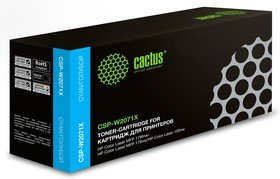 Картридж лазерный Cactus CSP-W2071X 117X голубой 1300стр для HP Color Laser 150a/150nw/178nw MFP/179fnw MFP