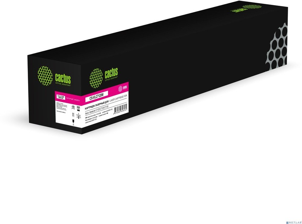Картридж лазерный Cactus CS-VLC7120M 006R01830 пурпурный (16500стр) для Xerox VersaLink C7120/C7125/C7130