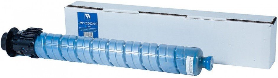 Картридж NV Print MPC2503HC (NV-MPC2503HC) Cyan для Ricoh Aficio-MPC2003/MPC2004/MPC2011/MPC2503/MPC2504 (9500 стр)