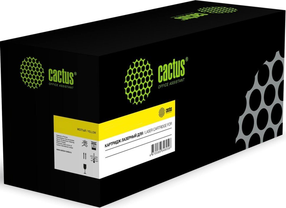 Картридж лазерный Cactus CS-TK5280Y-MPS TK-5280Y желтый 22000стр для Kyocera Ecosys P6235cdn/M6235cidn/M6635cidn