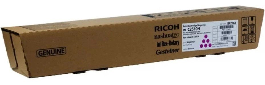 Картридж лазерный Ricoh IM C2510H M 842563 пурпурный 18000стр для Ricoh IM C2010, C2510