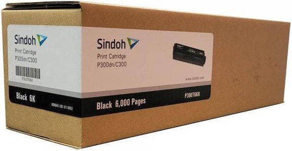 Картридж Sindoh P300T6KK-W оригинальный чёрный тонер-картридж для МФУ C300