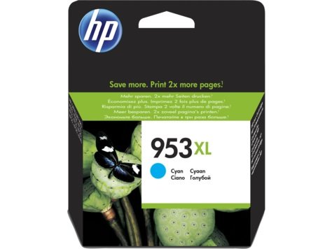 Картридж струйный HP 953XL F6U16AE голубой (1600стр.) для HP OJP 8710/8715/8720/8730/8210/8725