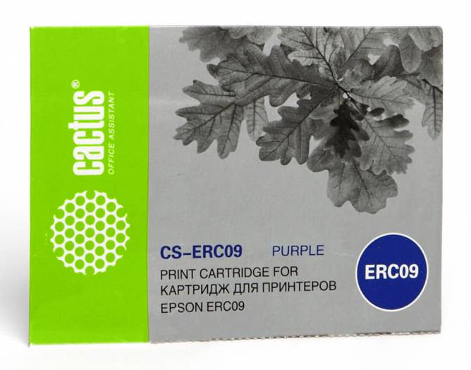 Картридж матричный Cactus CS-ERC09 для Epson ERC09, ресурс 280 000 зн, purple