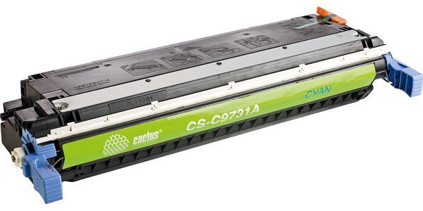 Картридж лазерный Cactus CS-C9731A голубой (12000стр.) для HP CLJ 5500/5550