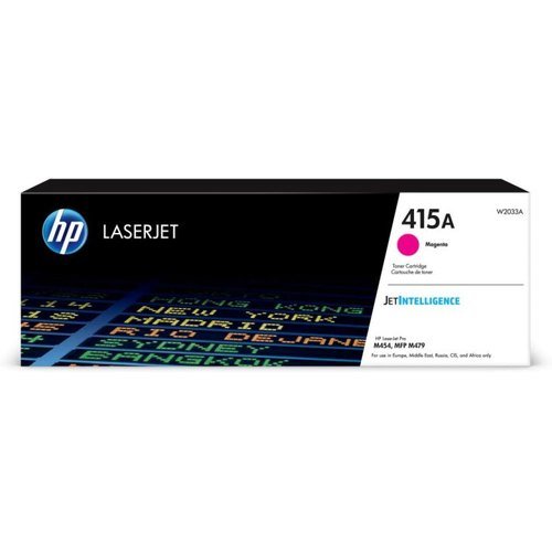 Тонер-картридж HP 415A W2033A пурпурный для HP HP LJ M454/MFP M479 (2100стр.)