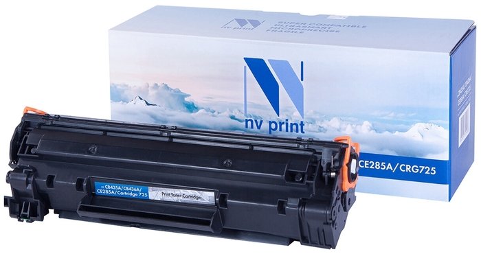 Картридж NVPrint CB435A/CB436A/285A/CRG725 для HP LJ P1005/P1006/P1515, 2000 стр.