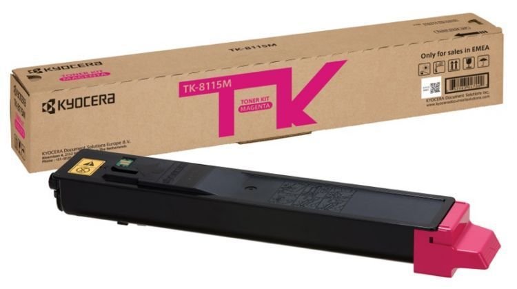 Картридж лазерный Kyocera TK-8115M пурпурный (6000стр.) для Kyocera M8124cidn/M8130cidn