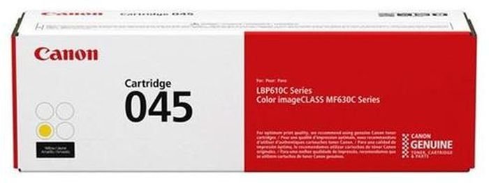 Картридж лазерный Canon 045 Y 1239C002 желтый (1300стр.) для Canon i-SENSYS MF630