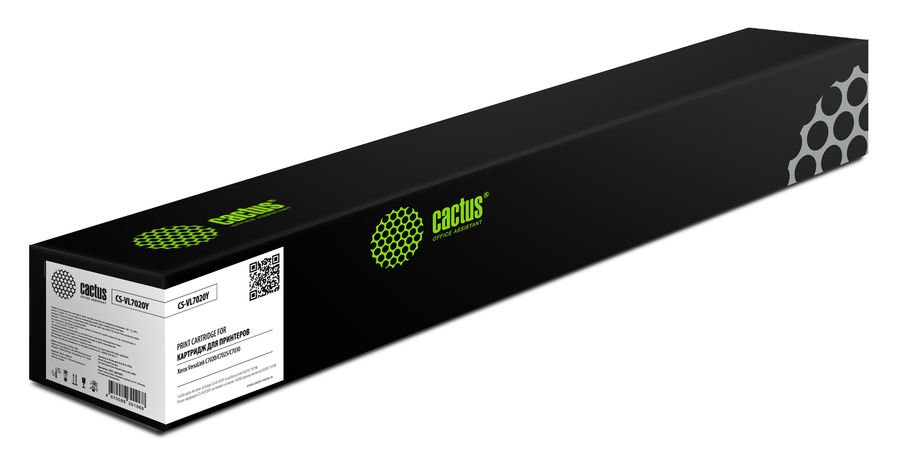 Картридж лазерный Cactus CS-VL7020Y 106R03746 желтый (16500стр.) для Xerox VersaLink C7020/C7025/C7030