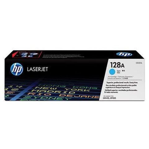 Картридж лазерный HP 128A CE321A голубой (1300стр.) для HP CM1415/CP1525