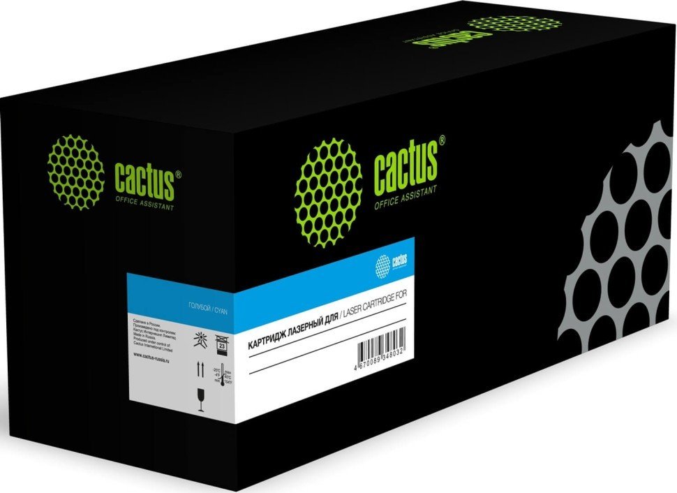 Картридж лазерный Cactus CS-TK5280C-MPS TK-5280C голубой 22000стр для Kyocera Ecosys P6235cdn/M6235cidn/M6635cidn