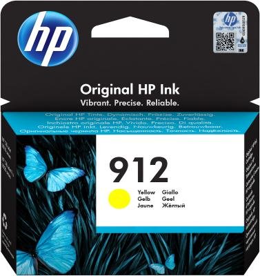 Картридж струйный HP 912 3YL79AE желтый (315стр.) для HP DJ IA OfficeJet 801x/802x