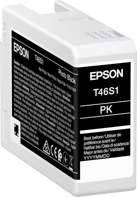 Картридж Epson C13T46S100 T46S1 (C13T46S100) Singlepack PhotoBlack T46S1 UltraChromePro10 ink 25ml