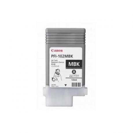 Картридж PFI-102MBK Matte Black для Canon imagePROGRAF iPF510, iPF605, iPF610, iPF650, iPF655, iPF710, iPF750 130мл (0894B001)