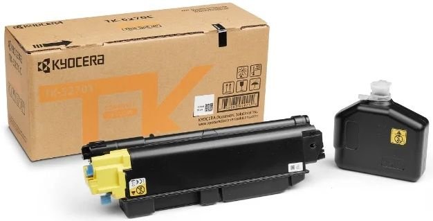 Картридж лазерный Kyocera TK-5270Y желтый (6000стр.) для Kyocera M6230cidn/M6630cidn/P6230cdn