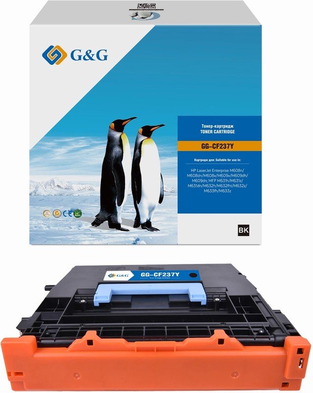 Картридж лазерный G&G GG-CF237Y CF237Y черный (41000стр.) для HP LJ Ent M608n/M608dn/M608x/M609x/M609dh/M609dn/MFP M631h/M631z/M631dn/M632h/M632fht/M6