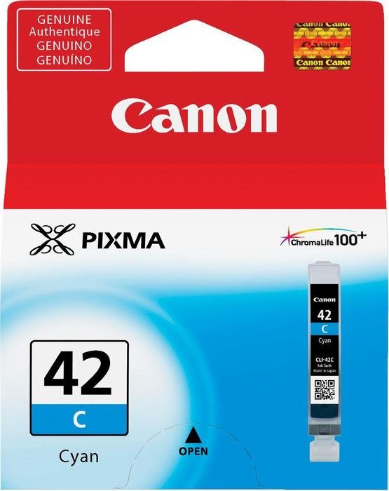Картридж струйный Canon CLI-42C 6385B001 голубой (600стр.) для Canon PRO-100