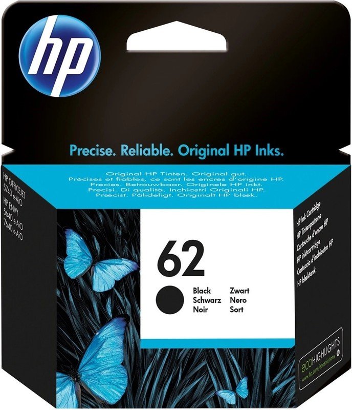 Картридж струйный HP 62 C2P04AE черный (200стр) для HP OJ 200