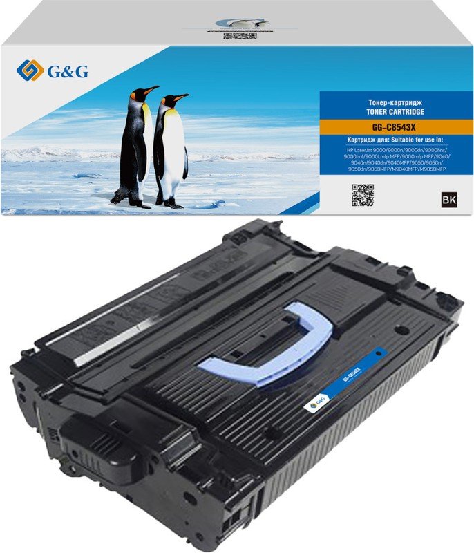 Картридж лазерный G&G GG-C8543X черный 30000стр для HP LJ 9000/9040/9050