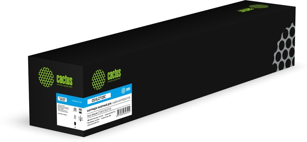 Картридж лазерный Cactus CS-VLC7120C 006R01829 голубой (16500стр) для Xerox VersaLink C7120/C7125/C7130