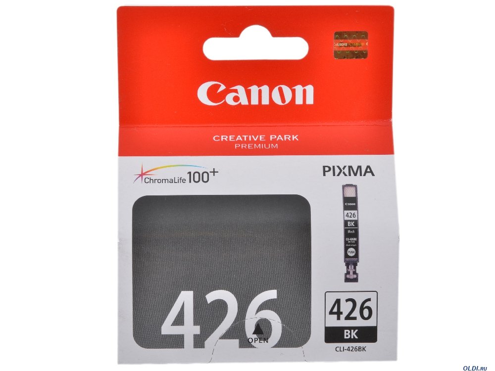 Картридж CLI-426BK 4556B001 черный для Canon iP4840/MG5140/MG5240/MG6140/MG8140
