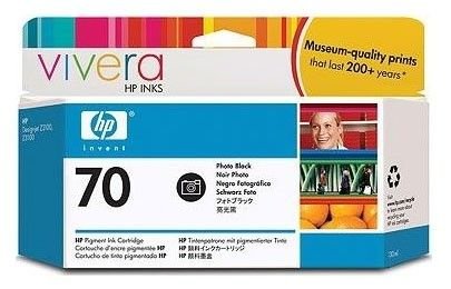 Картридж струйный HP 70 C9449A фото черный (130мл) для HP DJ Z2100/Z3100