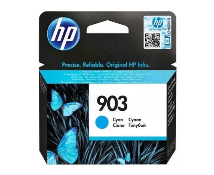 Картридж струйный HP 903 T6L87AE голубой (315стр.) для HP OJP 6950/6960/6970