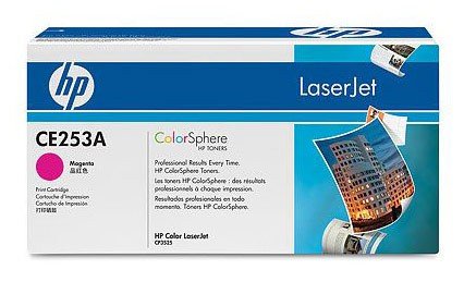 Картридж лазерный HP 504A CE253A пурпурный (7000стр.) для HP CM3530/CP3525