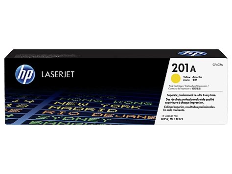 Картридж HP CLJ M252/252N/252DN/252DW/277n/277DW (O) № 201A, CF402A, Y, 1,4K