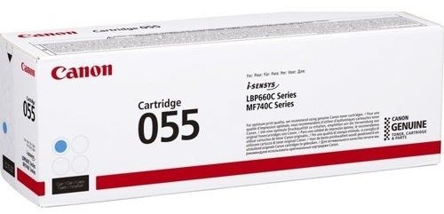 Тонер Картридж Canon 055 C 3015C002 голубой (2100стр.) для Canon MF746Cx/MF744Cdw/MF742Cdw