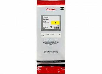 Картридж струйный Canon PFI-320 Y 2893C001 желтый (300мл) для Canon imagePROGRAF TM-200/205