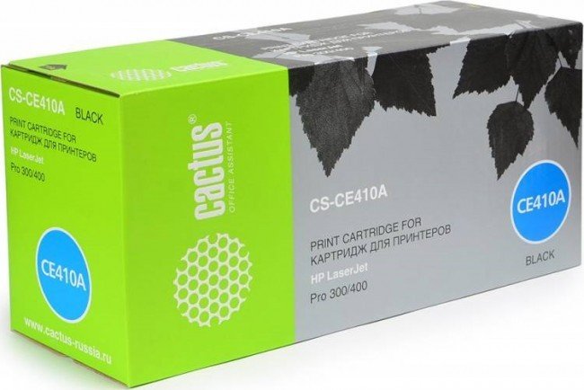 Картридж Cactus CS-CE410A для HP CLJ Pro 300 Color M351 /Pro 400 Color M451 черный 2 200 стр.