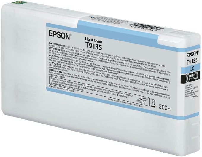 Картридж Epson C13T913500 I/C Light Cyan (200ml)
