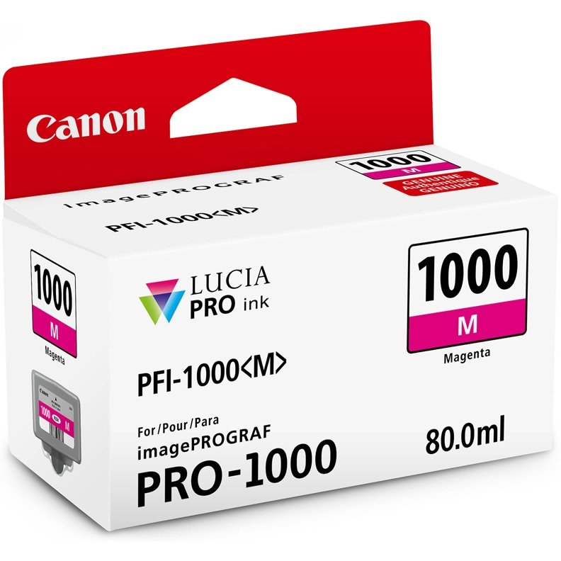 Картридж струйный Canon PFI-1000 M 0548C001 пурпурный для Canon Pixma MG5740/MG6840/MG7740