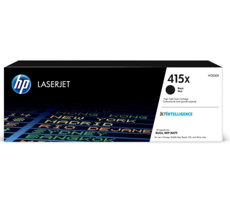 Картридж лазерный HP 415X W2030X черный (7500стр) для HP LJ M454/MFP M479