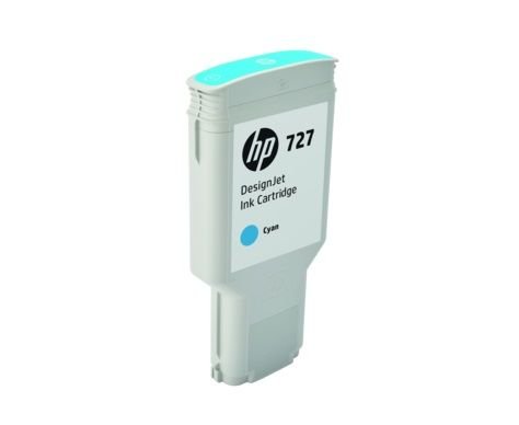 Картридж струйный HP 727 F9J76A голубой (300мл) для HP DJ T1500/T1530/T2500/T2530/T920/T930