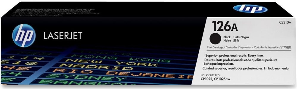 Картридж лазерный HP 126A CE310A черный (1200стр.) для HP LJ CP1025