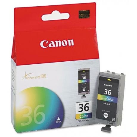 Картридж струйный Canon CLI-36 1511B001 многоцветный для Canon Pixma 260mini