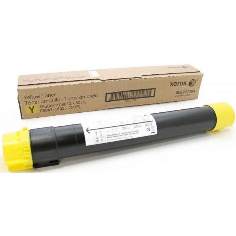 Картридж лазерный Xerox 006R01704 желтый (15000стр.) для Xerox AltaLink C8030/35/45/55/70