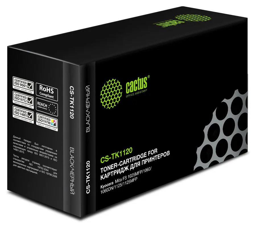 Картридж CACTUS CS-TK1120 1025MFP/1060 3K Black